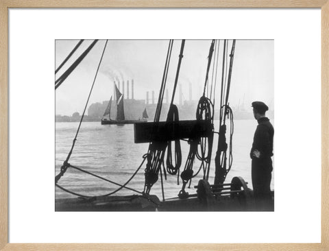 Working boats on The River Thames 1937