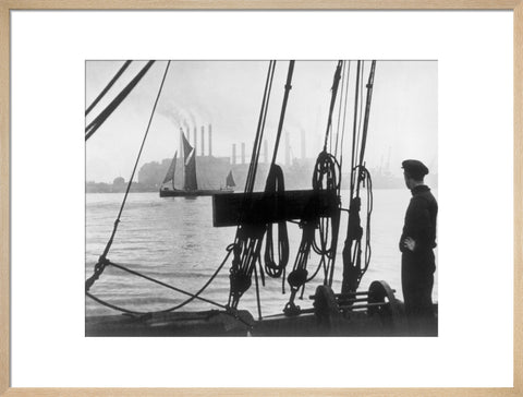 Working boats on The River Thames 1937