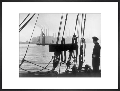 Working boats on The River Thames 1937