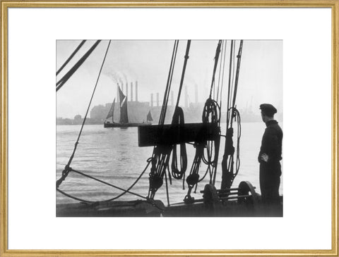 Working boats on The River Thames 1937