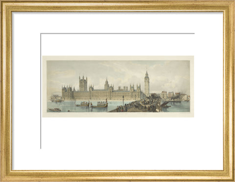 Panorama from Westminster Bridge 1850-1859