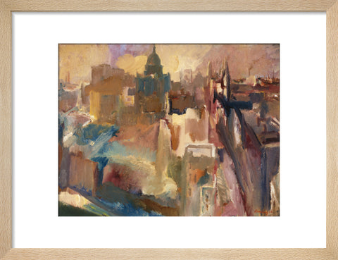 Evening in the City of London 1944