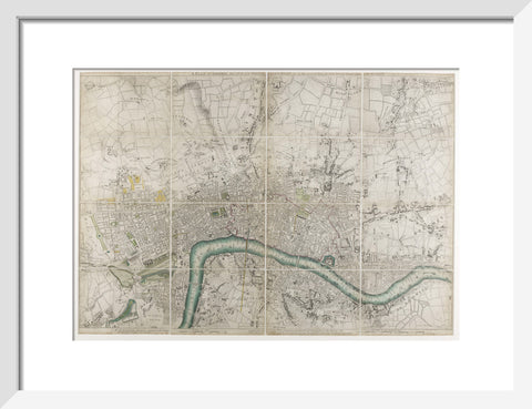 A plan of London with all the new streets 1766
