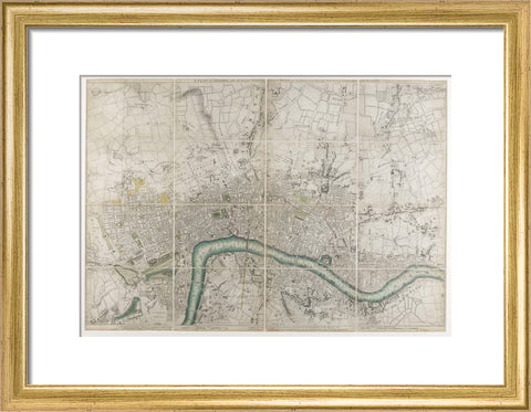 A plan of London with all the new streets 1766