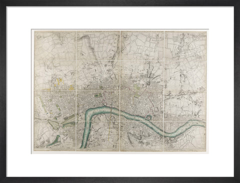A plan of London with all the new streets 1766