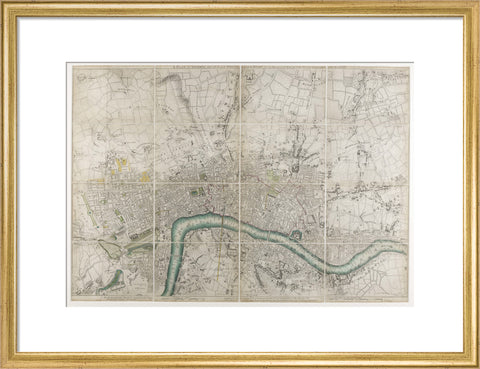 A plan of London with all the new streets 1766