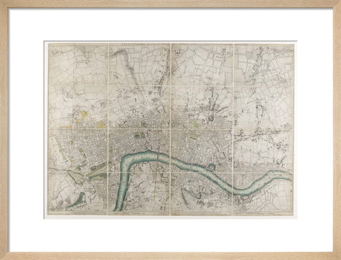 A plan of London with all the new streets 1766