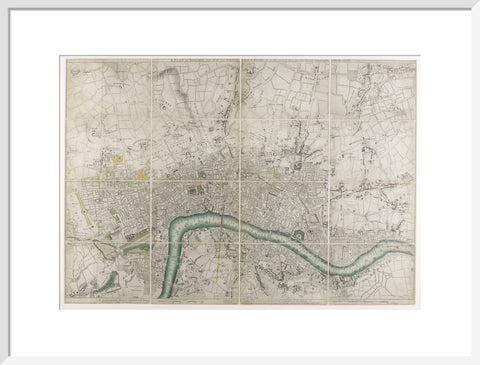 A plan of London with all the new streets 1766