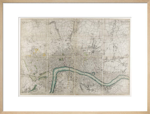 A plan of London with all the new streets 1766