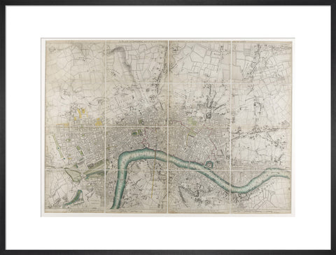 A plan of London with all the new streets 1766