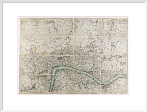A plan of London with all the new streets 1766