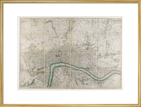 A plan of London with all the new streets 1766