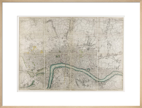 A plan of London with all the new streets 1766