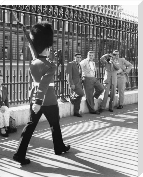 The Changing of the Guard at Buckingham Palace c. 1955