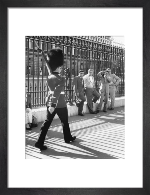 The Changing of the Guard at Buckingham Palace c. 1955