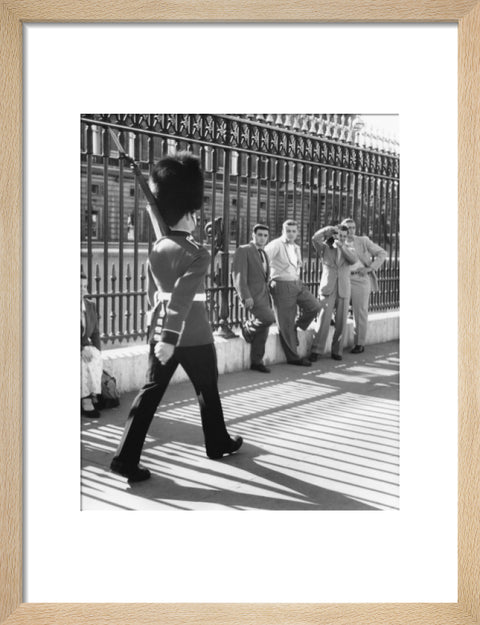 The Changing of the Guard at Buckingham Palace c. 1955