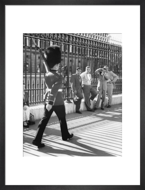 The Changing of the Guard at Buckingham Palace c. 1955