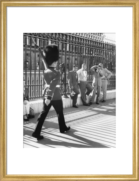 The Changing of the Guard at Buckingham Palace c. 1955