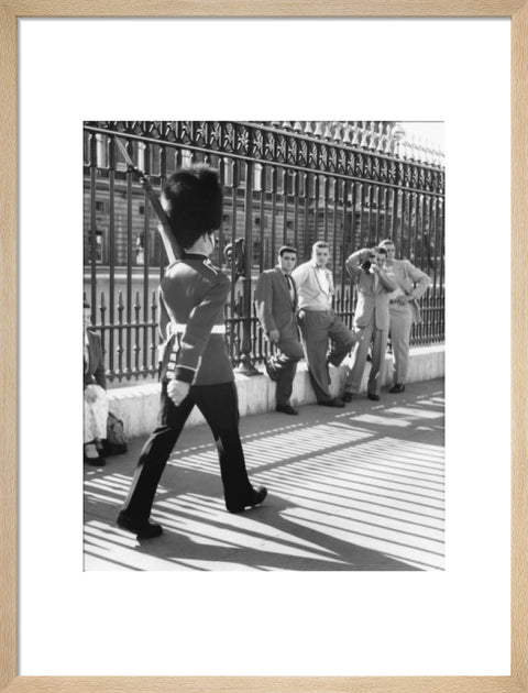 The Changing of the Guard at Buckingham Palace c. 1955