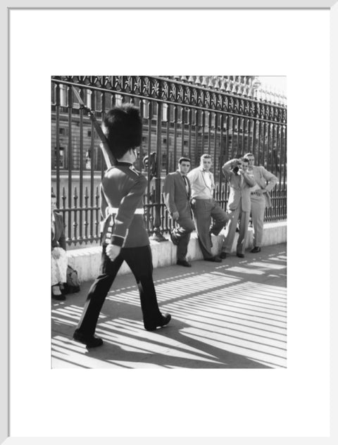 The Changing of the Guard at Buckingham Palace c. 1955