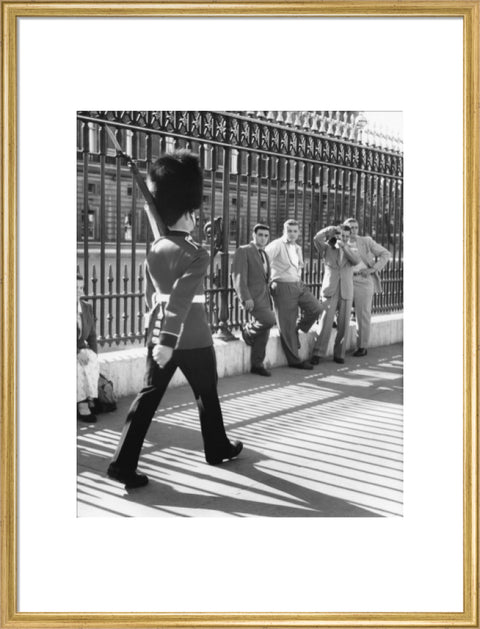 The Changing of the Guard at Buckingham Palace c. 1955