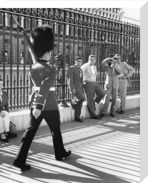 The Changing of the Guard at Buckingham Palace c. 1955