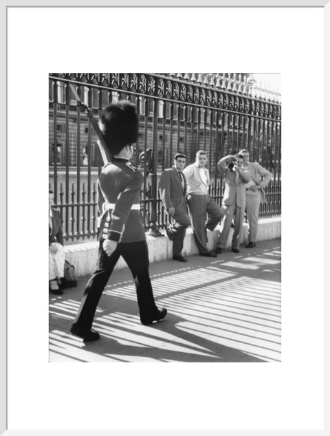 The Changing of the Guard at Buckingham Palace c. 1955