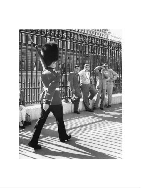 The Changing of the Guard at Buckingham Palace c. 1955