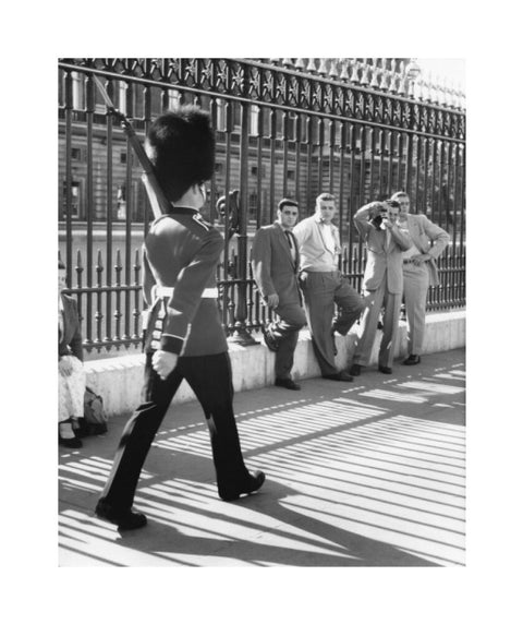 The Changing of the Guard at Buckingham Palace c. 1955