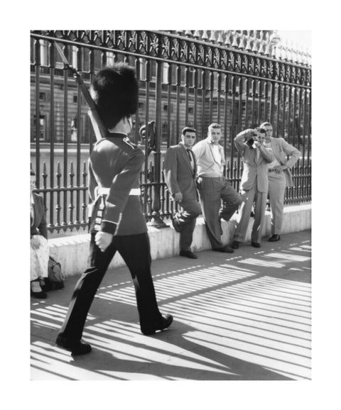 The Changing of the Guard at Buckingham Palace c. 1955