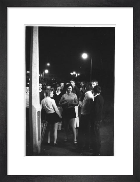 A group of male and female skinhead 'Mods' 1969