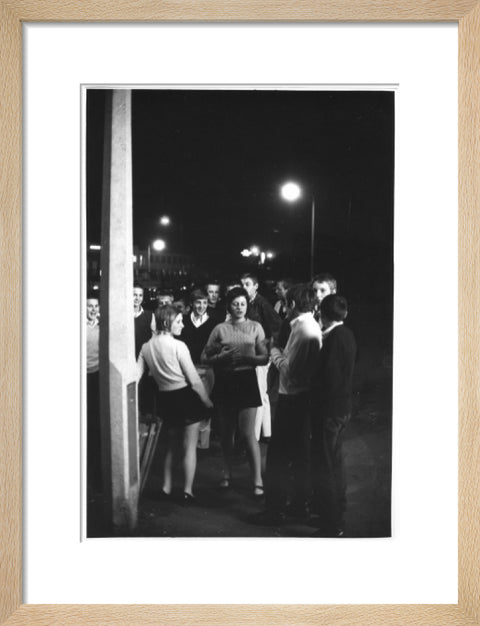 A group of male and female skinhead 'Mods' 1969