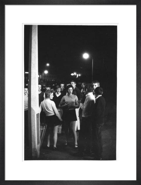 A group of male and female skinhead 'Mods' 1969