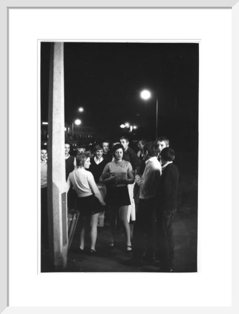 A group of male and female skinhead 'Mods' 1969