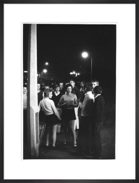 A group of male and female skinhead 'Mods' 1969