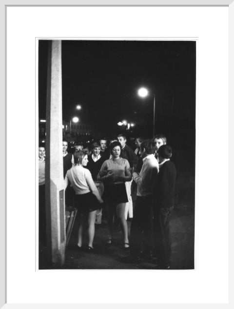 A group of male and female skinhead 'Mods' 1969