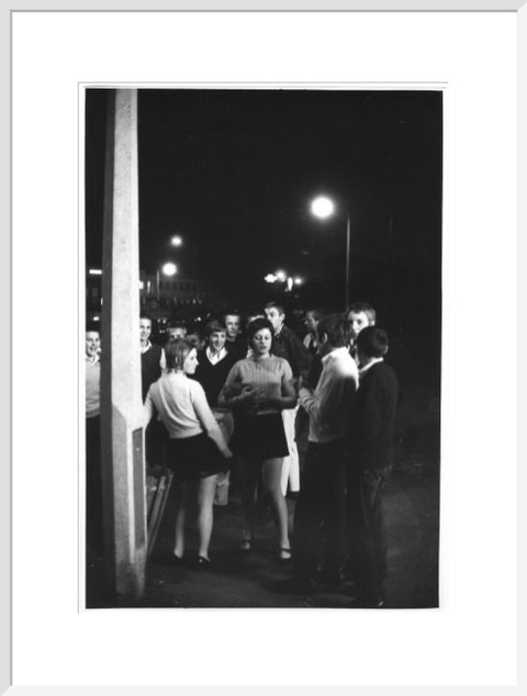 A group of male and female skinhead 'Mods' 1969