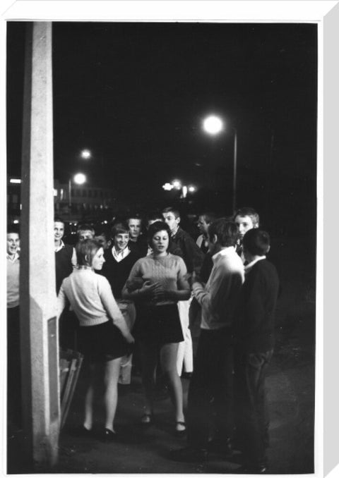 A group of male and female skinhead 'Mods' 1969