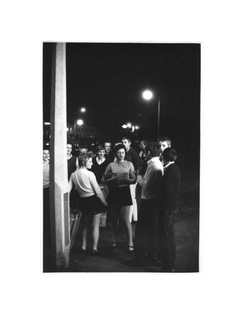 A group of male and female skinhead 'Mods' 1969