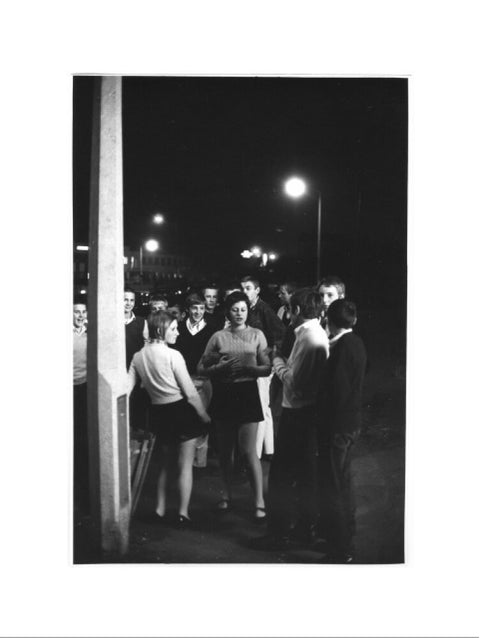 A group of male and female skinhead 'Mods' 1969