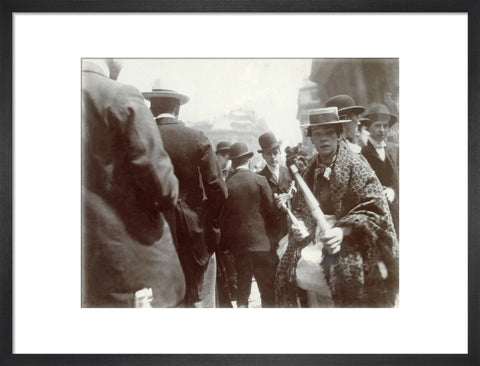 A trumpet seller at the Coronation of Edward VII June 1902