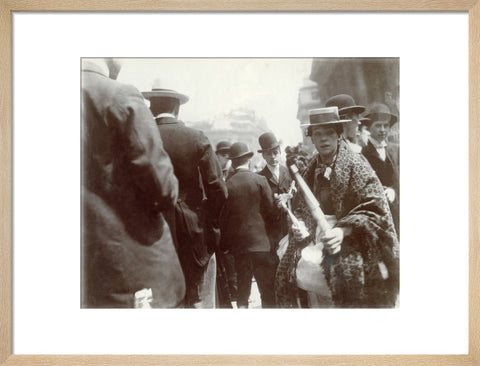 A trumpet seller at the Coronation of Edward VII June 1902