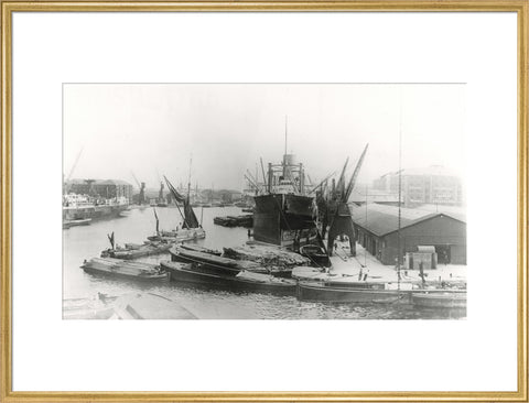 Greenland Dock Surrey Commercial Docks c 1925