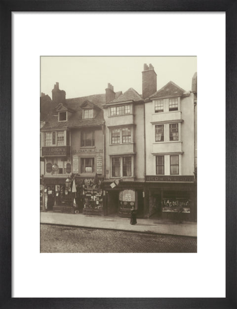 Old houses in Borough High Street1881