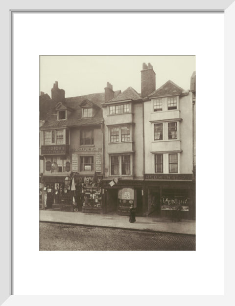 Old houses in Borough High Street1881