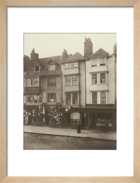 Old houses in Borough High Street1881