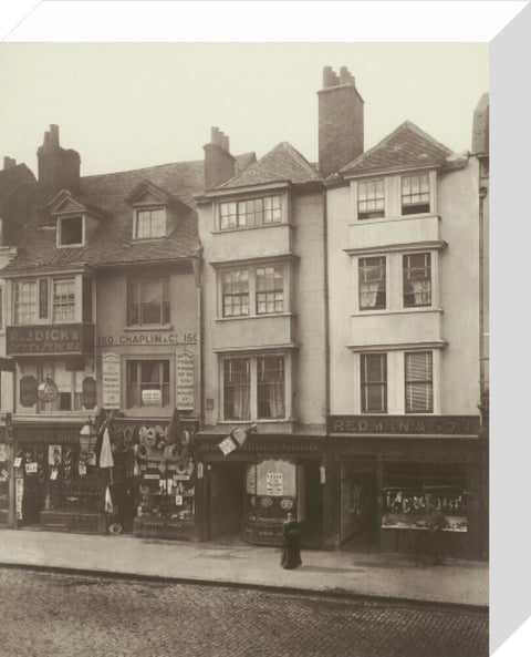 Old houses in Borough High Street1881