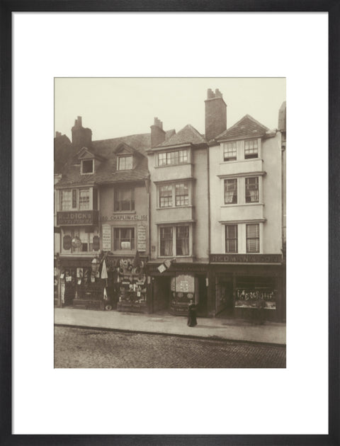 Old houses in Borough High Street1881