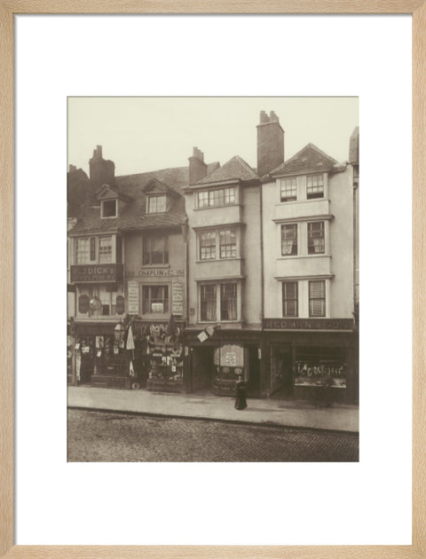 Old houses in Borough High Street1881