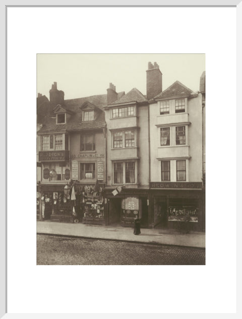 Old houses in Borough High Street1881